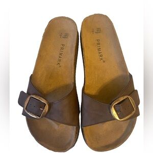 Primark slip on sandals womens size 8